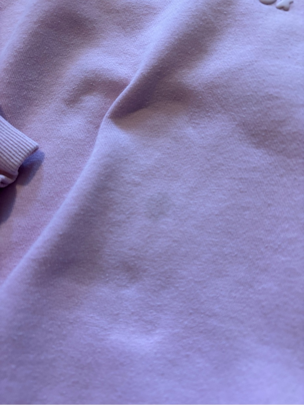 White Fox Boutique Light Pink Hoodie - Picture 3 of 5